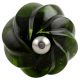 Olive Green Interior Glass Cut Wine Stopper